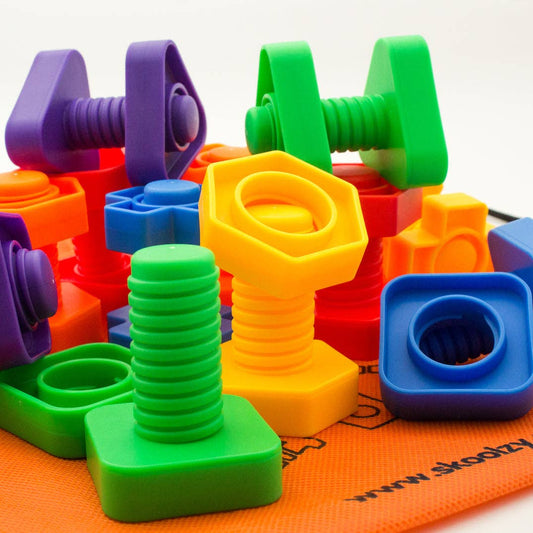 Fine Motor Nuts and Bolts Sensory Fidget Toys for Kids
