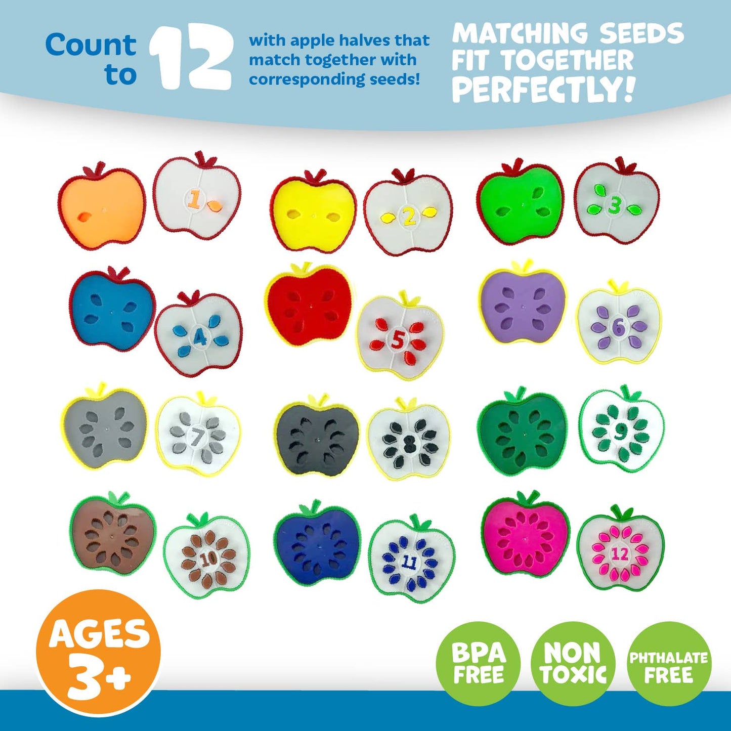 Counting Games - STEM Apple Factory Learning Toys