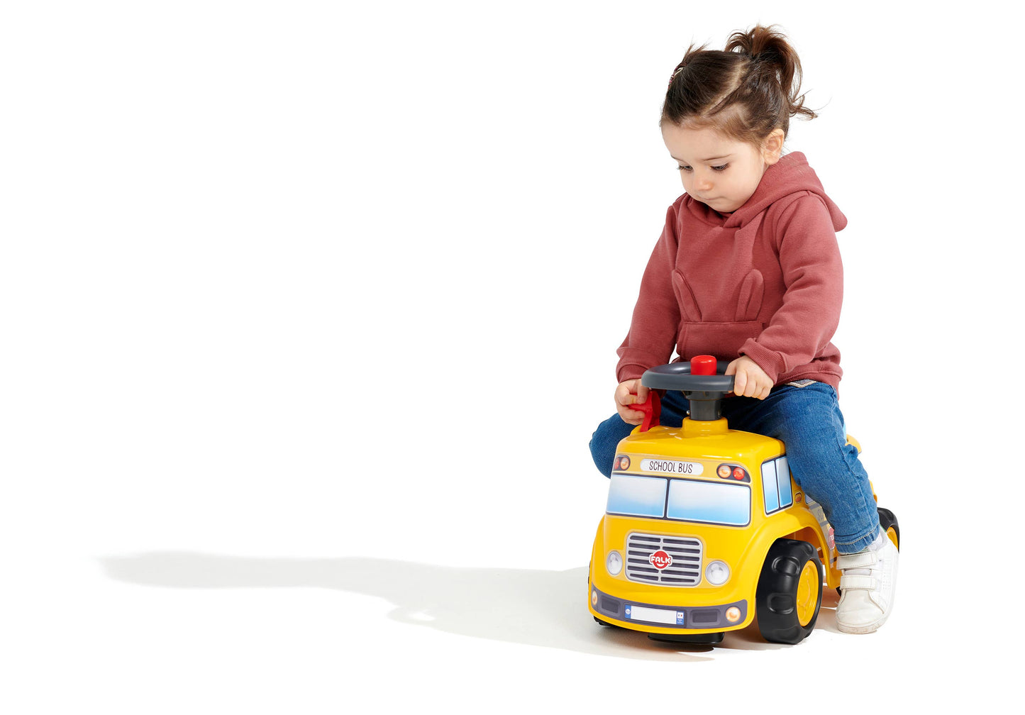School Bus, Ride-on Vehicle Toy, W/ opening seat 1-3Y FA704