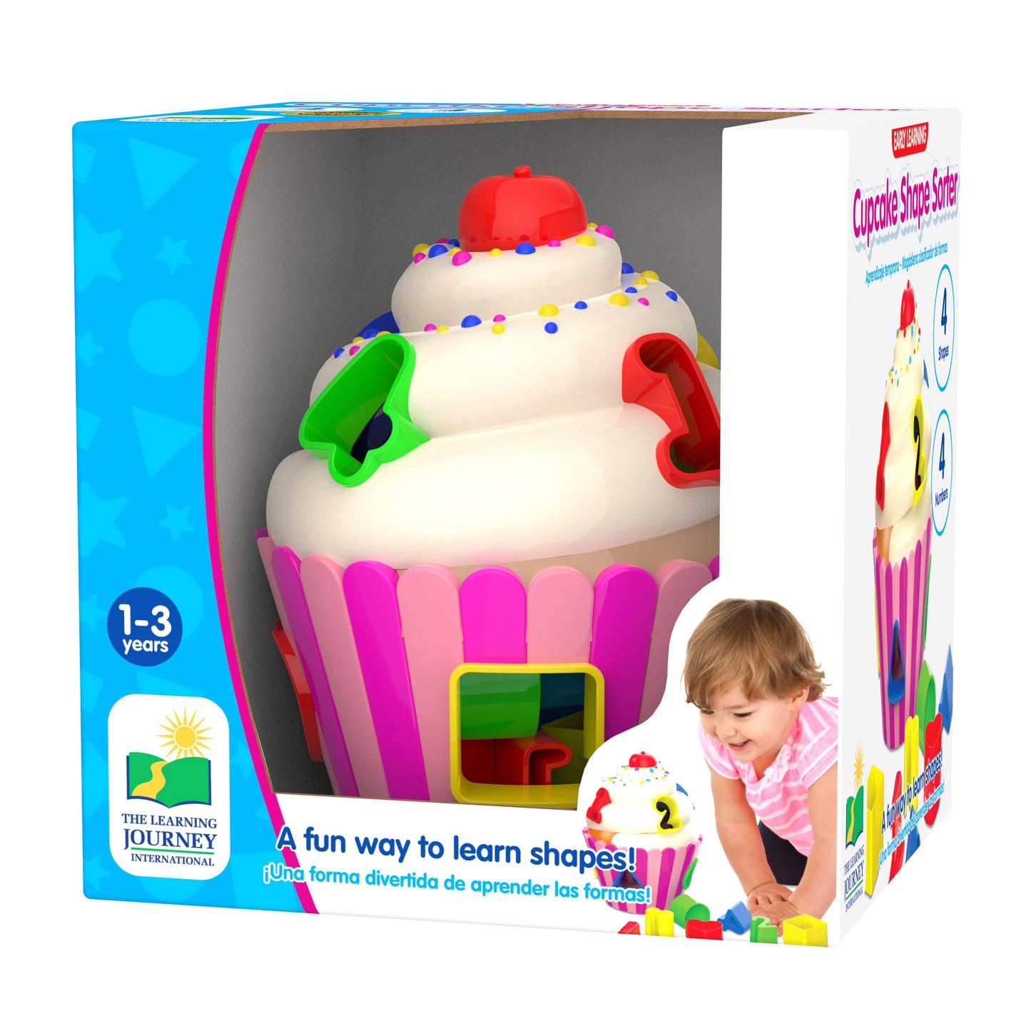 Early Learning - Cupcake Shape Sorter: Plastic