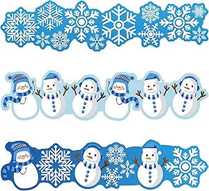 Winter Snowflake Bulletin Board Border