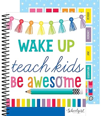 Schoolgirl Style Hello Sunshine Teacher Planner,
