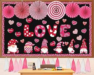 Valentine's Day Bulletin Board Set Decorations