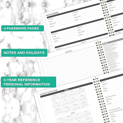Monthly Planner 2024-2025 She Belive