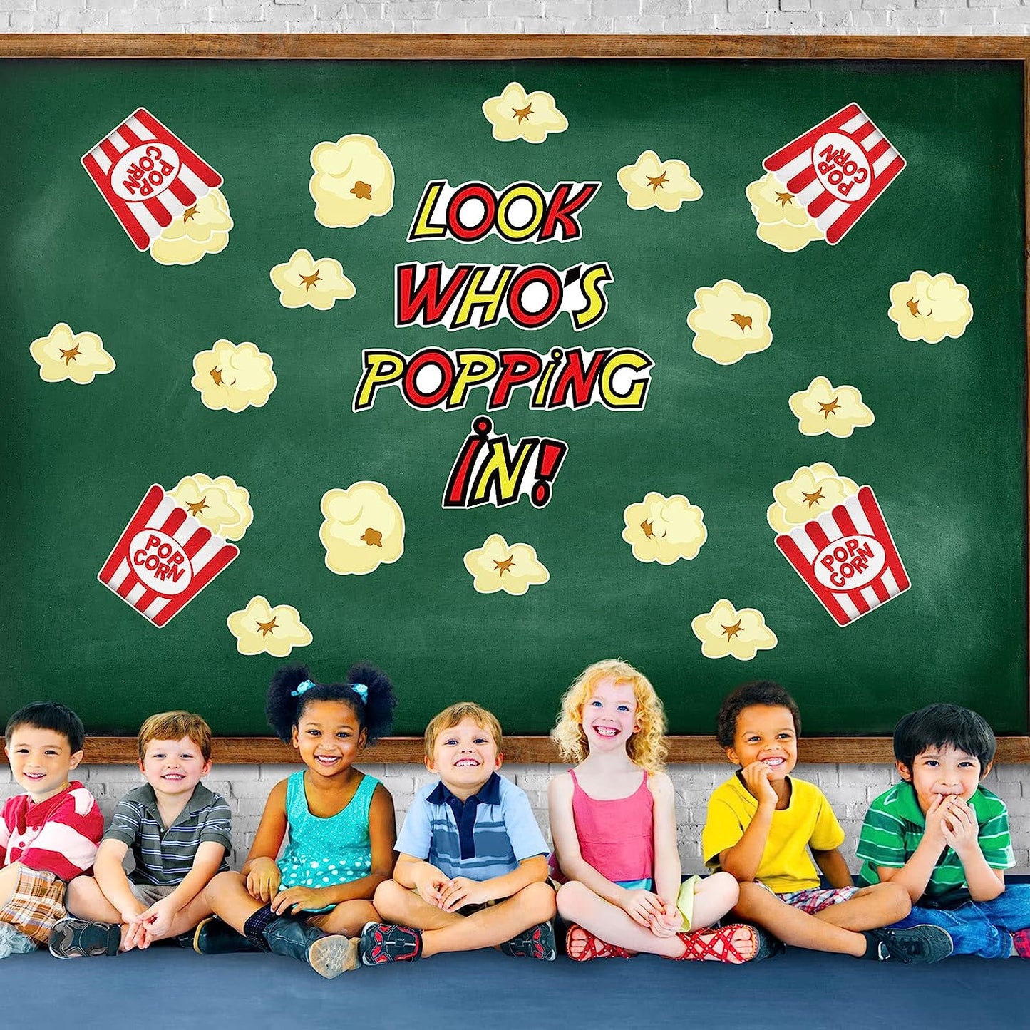 70 Pcs Popcorn Bulletin Board Decor Popcorn Bucket Cut Outs Popcorn Themed Teacher Bulletin Board