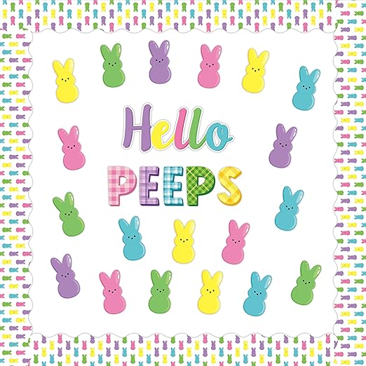 Easter Hello Peeps Cutouts