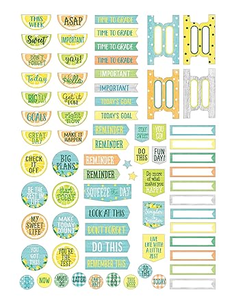 Lemon Zest Lesson Planner