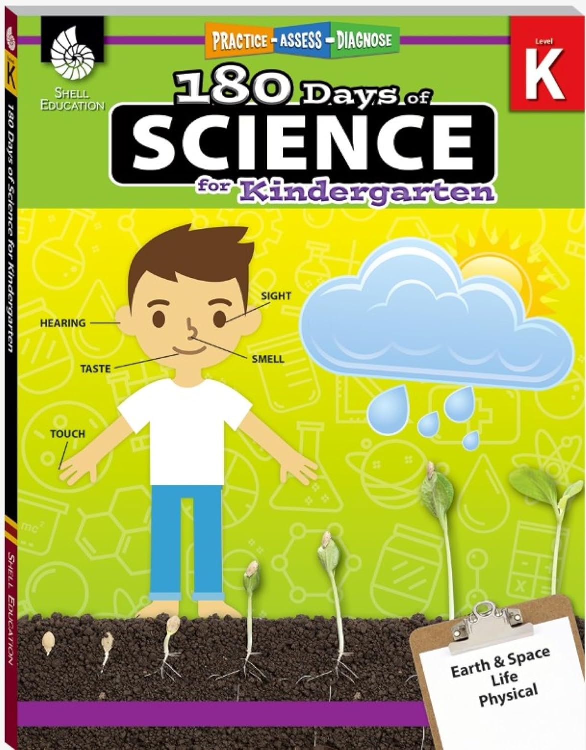 180 Days™: Science for Kindergarten: Practice, Assess, Diagnose