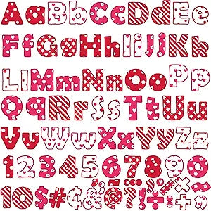 260pcs Bulletin Board Letters Valentine’s Day