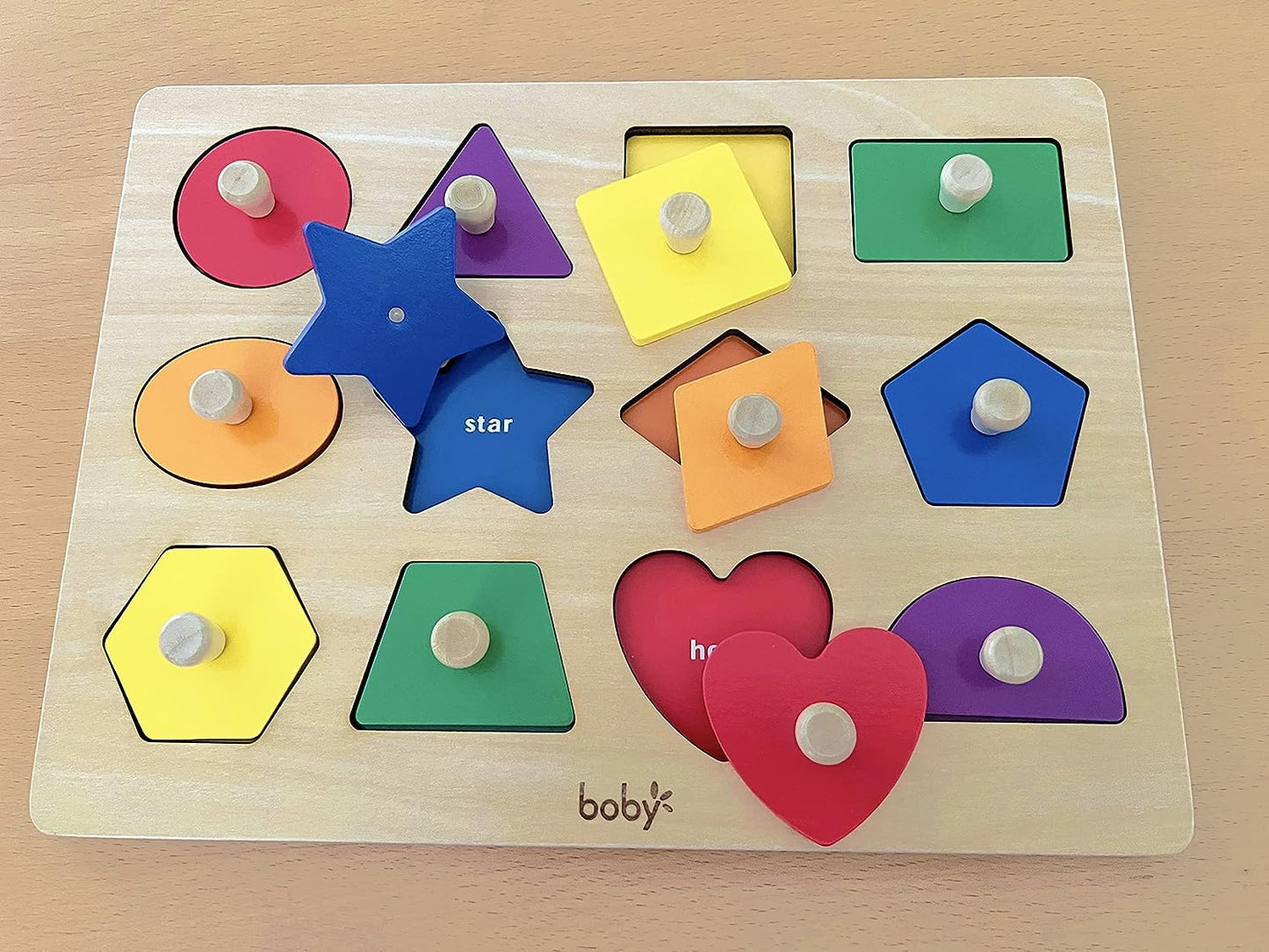 Shape Peg Puzzles