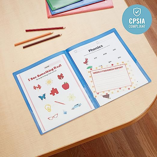 2-Pocket Parent-Teacher Classroom Communication Folder