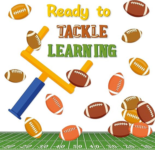 Fall Football Bulletin Board Ready to Tackle Learning