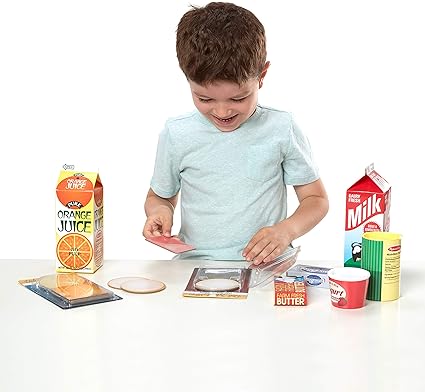 Melissa & Doug Fridge Groceries Play Food