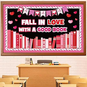 Valentine's Day Reading Bulletin Board Set