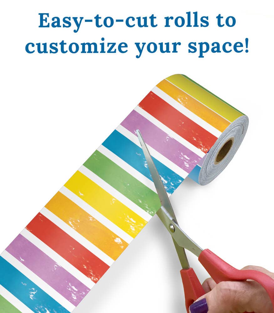 All Are Neighbors Stripes Rolled