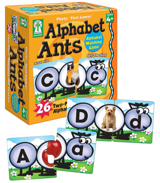 “First Games”: Alphabet Ants Board Game
