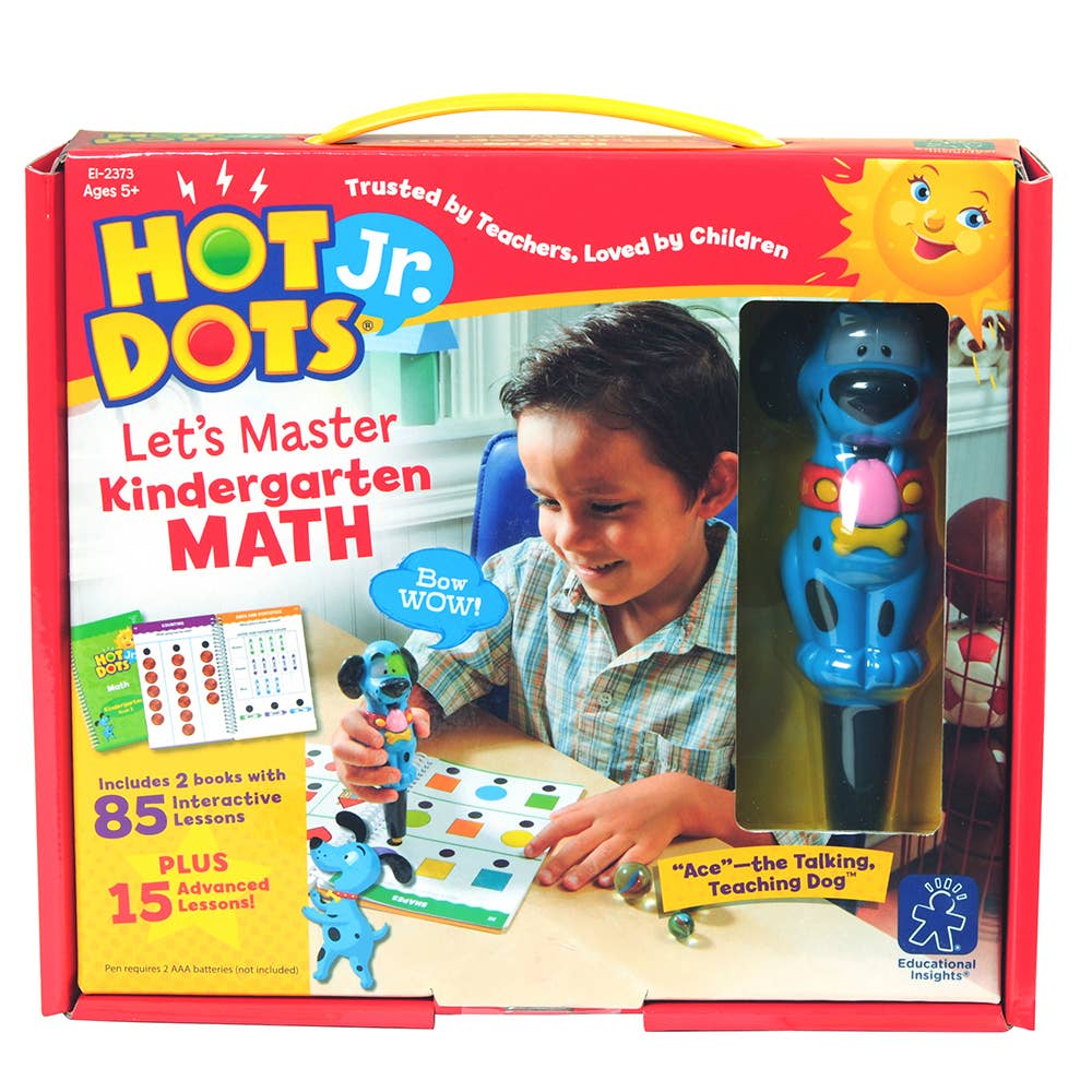 Hot Dots® Jr. Let's Master Kindergarten Set with Ace Pen