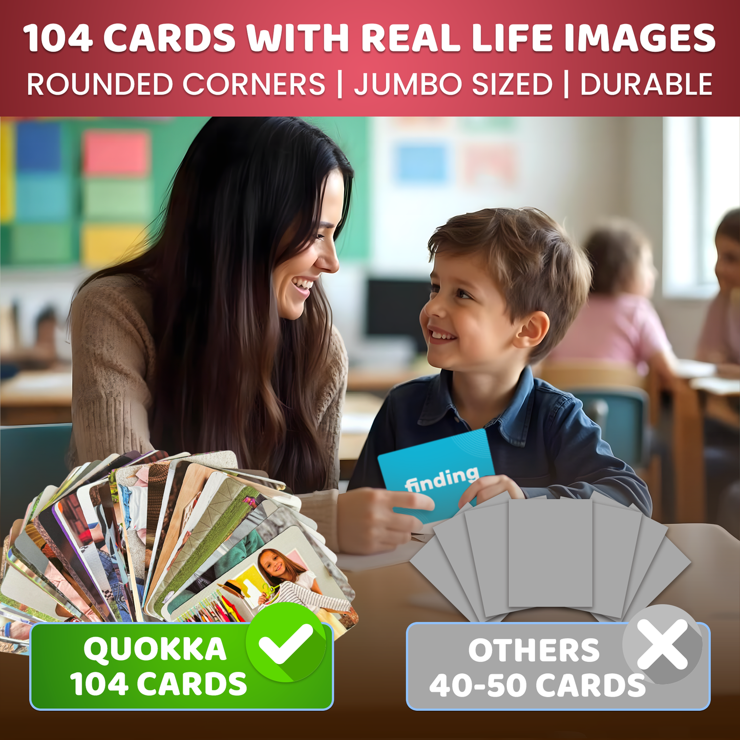 Flash Cards Age 4+ for Speech Therapy | Action Verbs