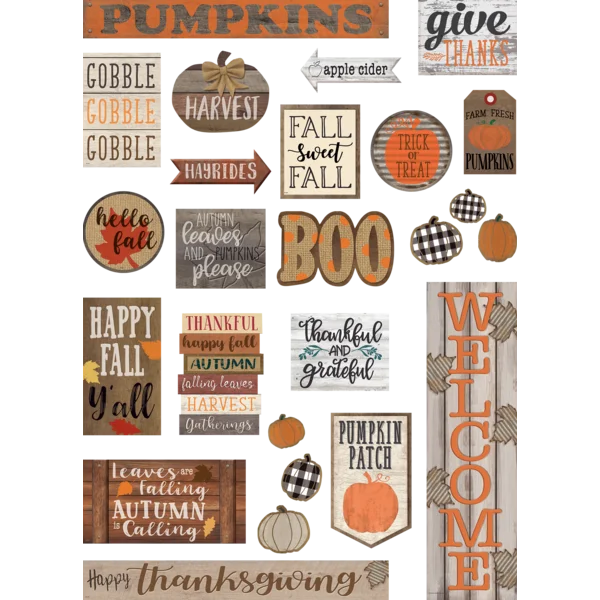 Home Sweet Classroom Happy Fall Mini Bulletin Board