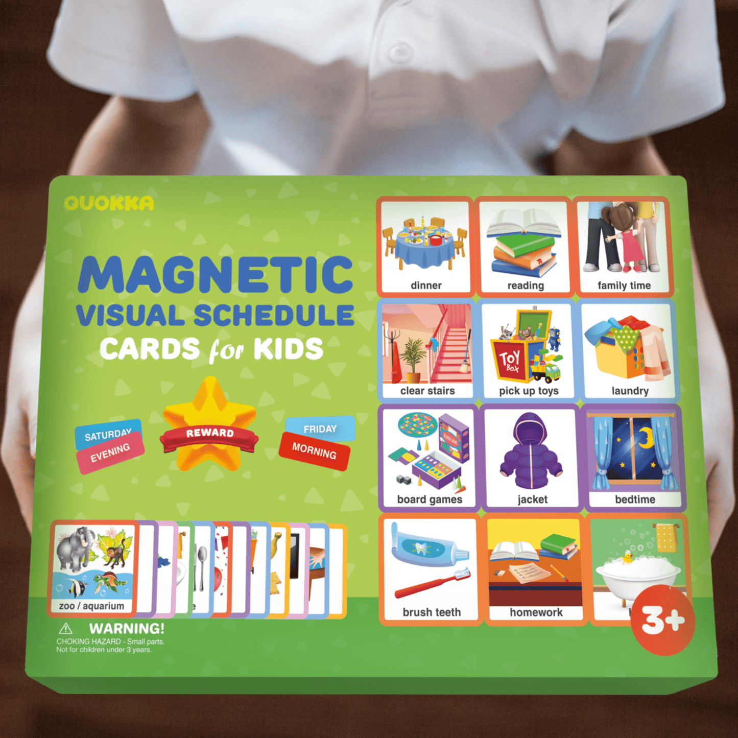 95 Behavior Chore Chart Cards for Kids | Magnetic Calendar L