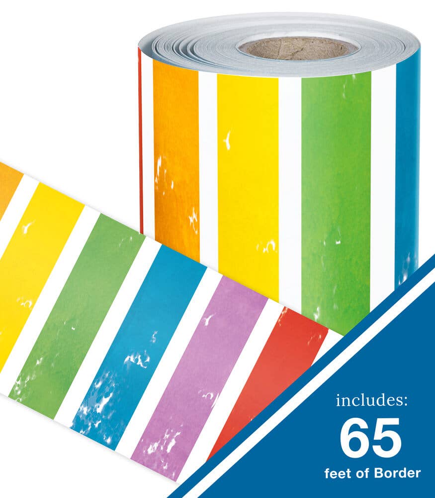 All Are Neighbors Stripes Rolled