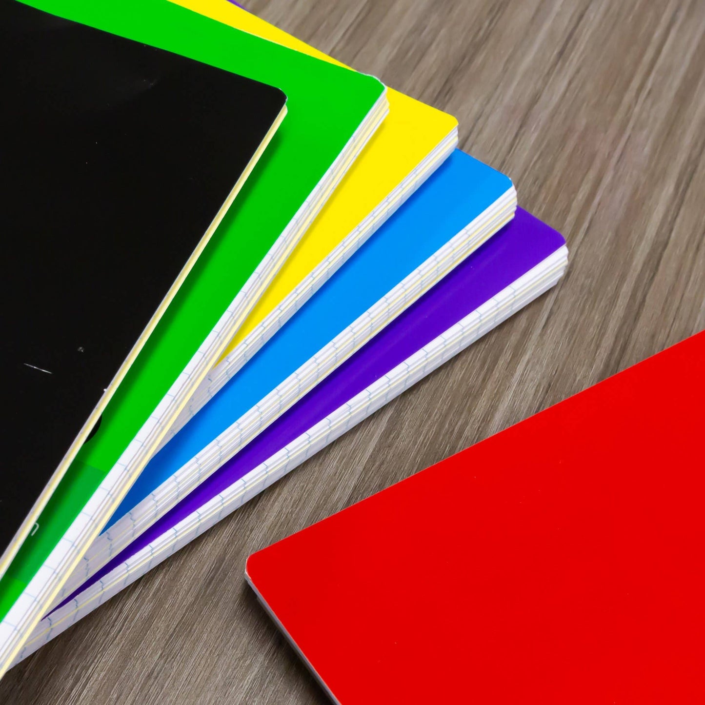5 Subject Spiral Notebook: College ruled