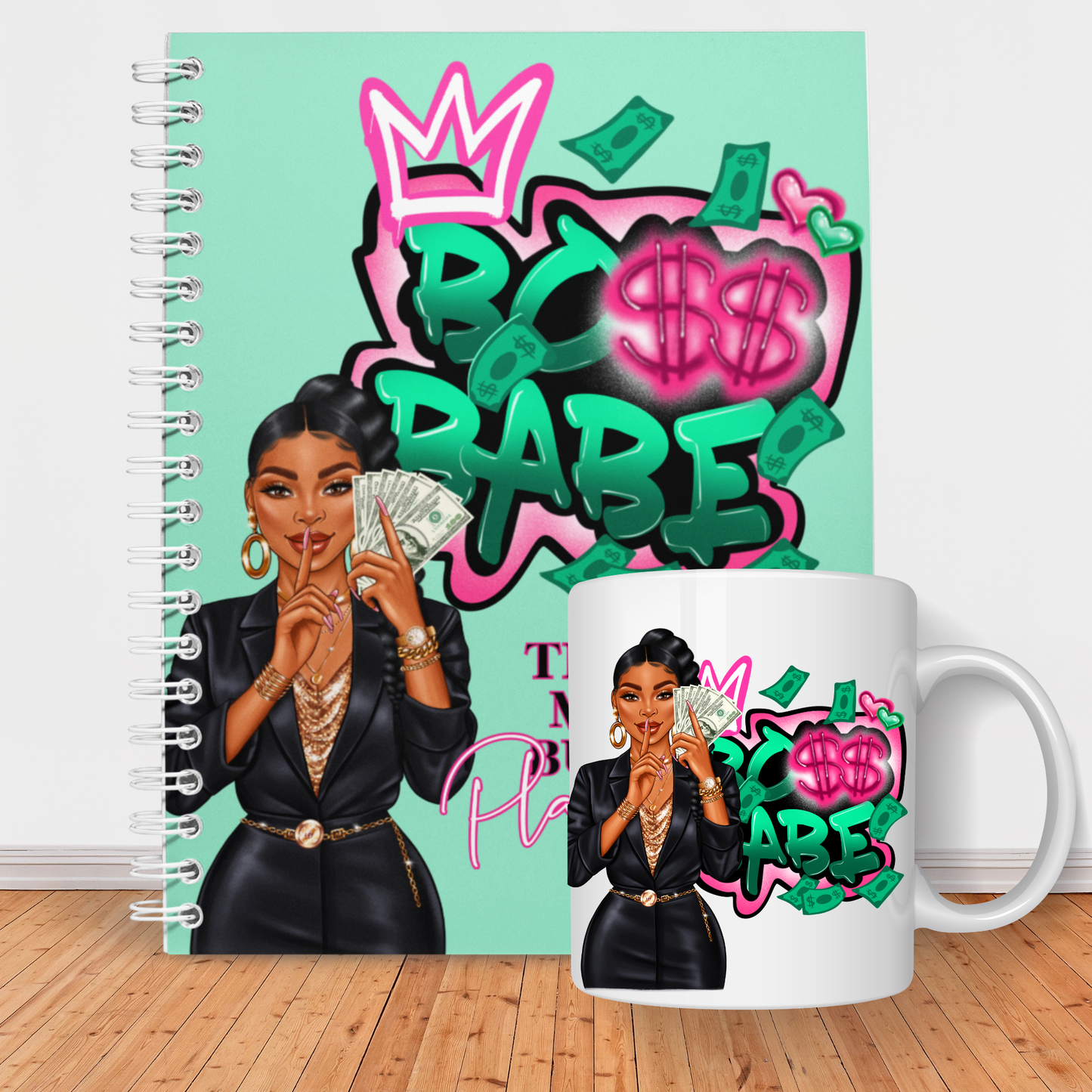 Boss Babe Financial Planner: Notebook