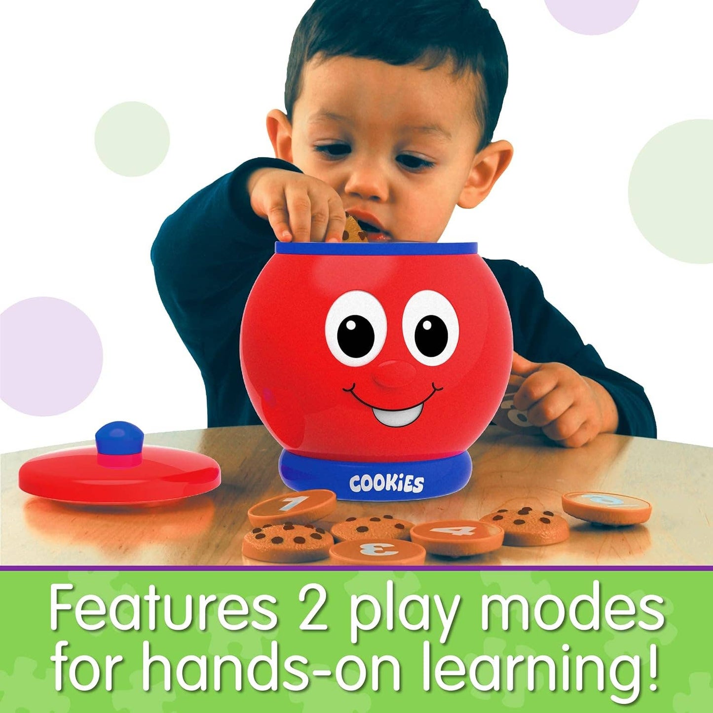 Learn With Me – Count & Learn Cookie Jar: Plastic