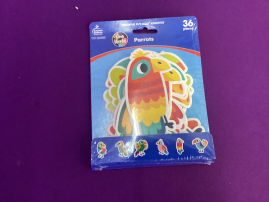 Parrots cut- outs