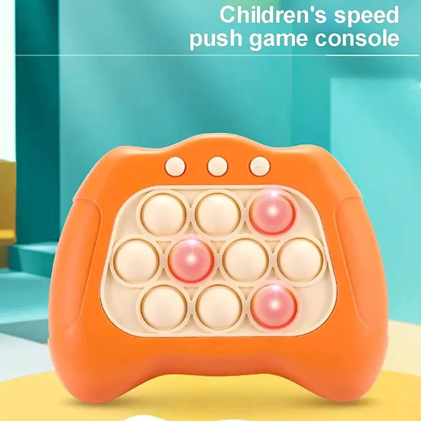 Educational Stress Pop It Fidget Kids Toy