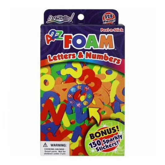 ArtSkills Letters Numbers Stickers PA 1313