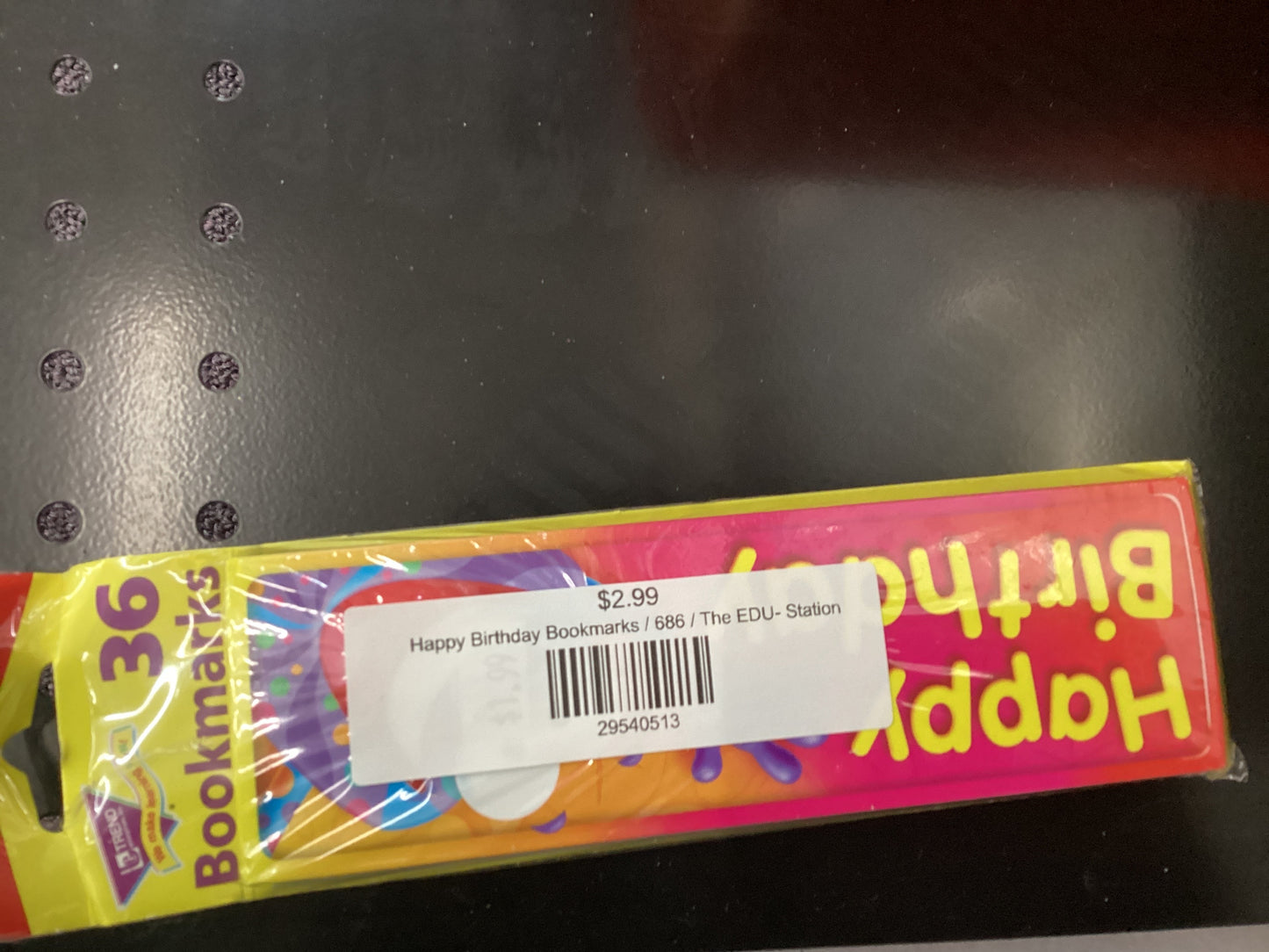 Happy Birthday Bookmarks