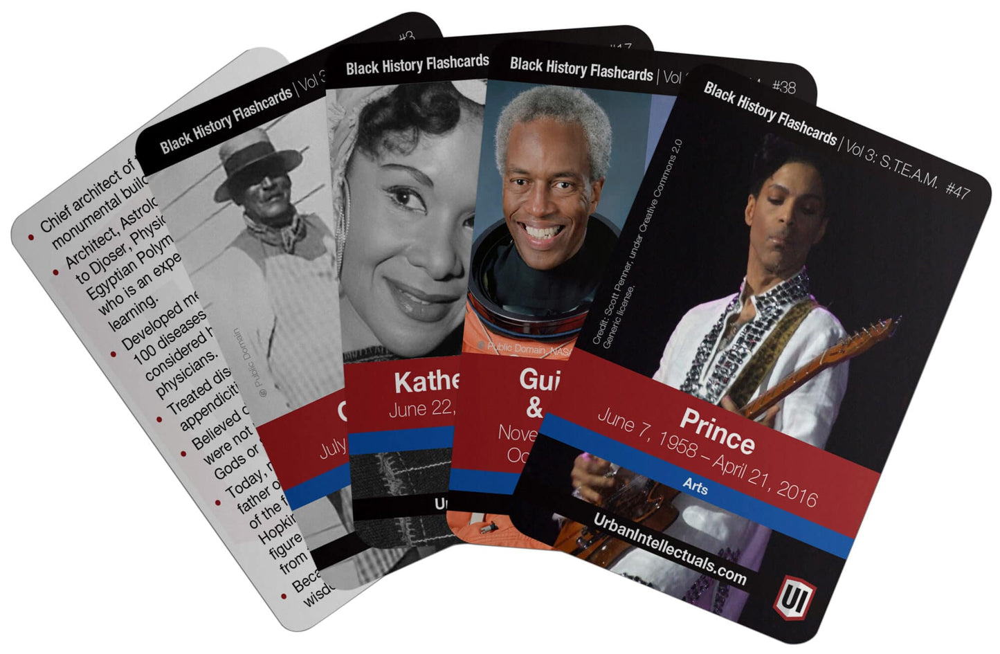 Black History Flashcards: S.T.E.A.M Edition Volume 3 Steam