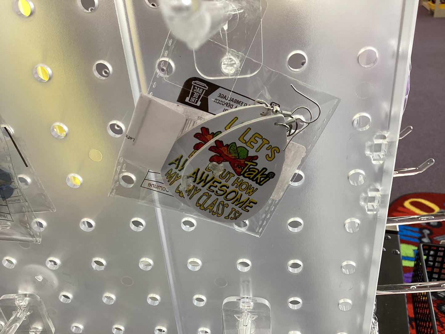 Let's Taki about how awesome my class is ! Earrings