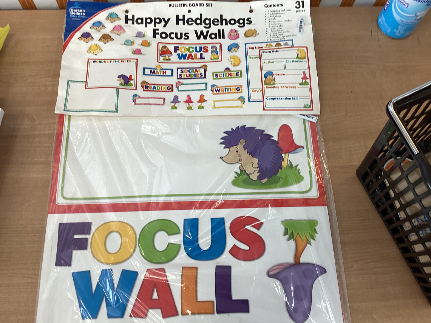 Happy Hedgehogs Focus wall