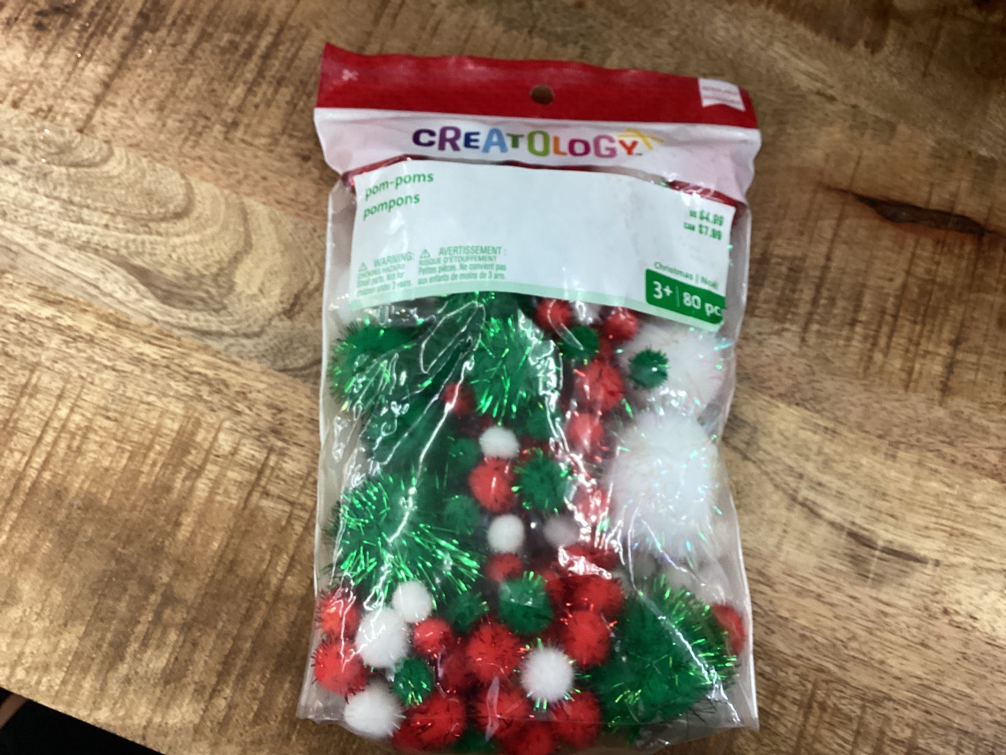 Creatology Christmas Colored PomPoms