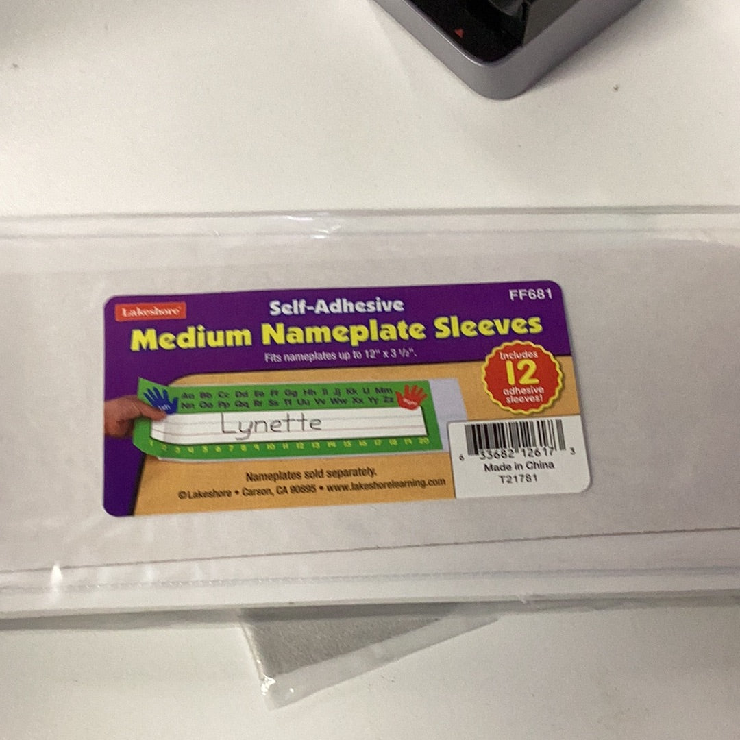 Self-Adhesive Nameplate Medium