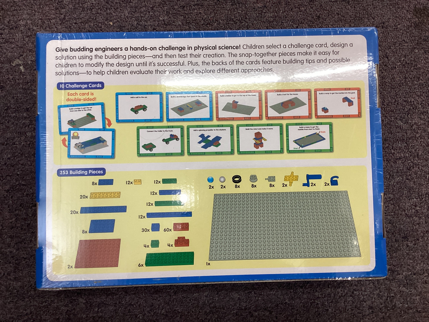 Building Brick Stem Challenging Kit