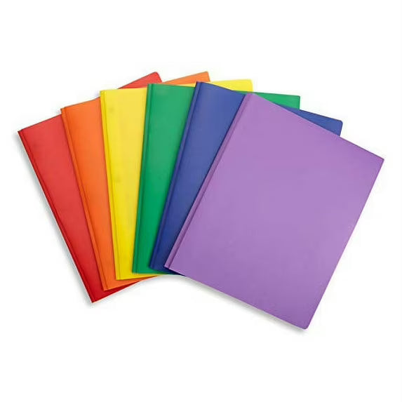Two Pocket Folders prong folders