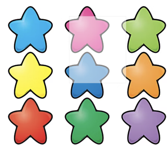 Colorful Star Accents