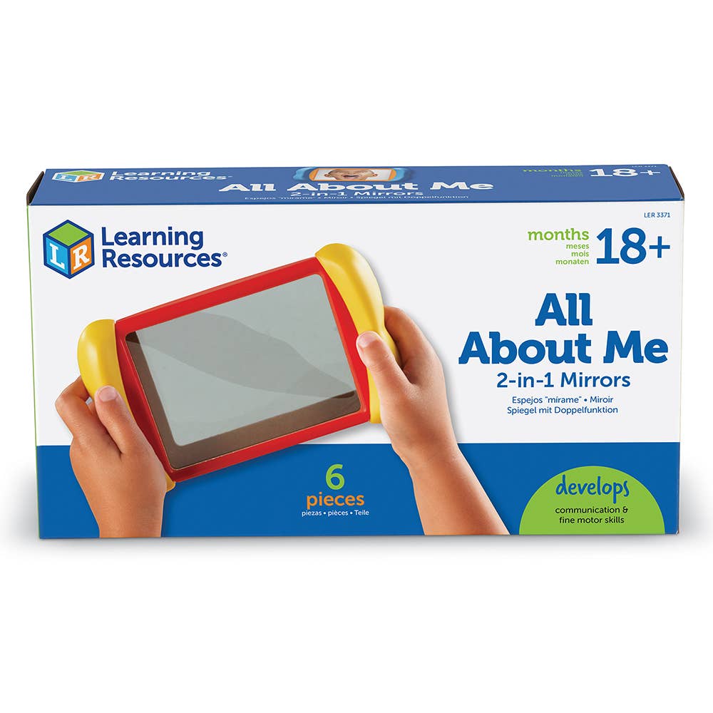 All About Me 2 in 1 Mirrors, Set of 6