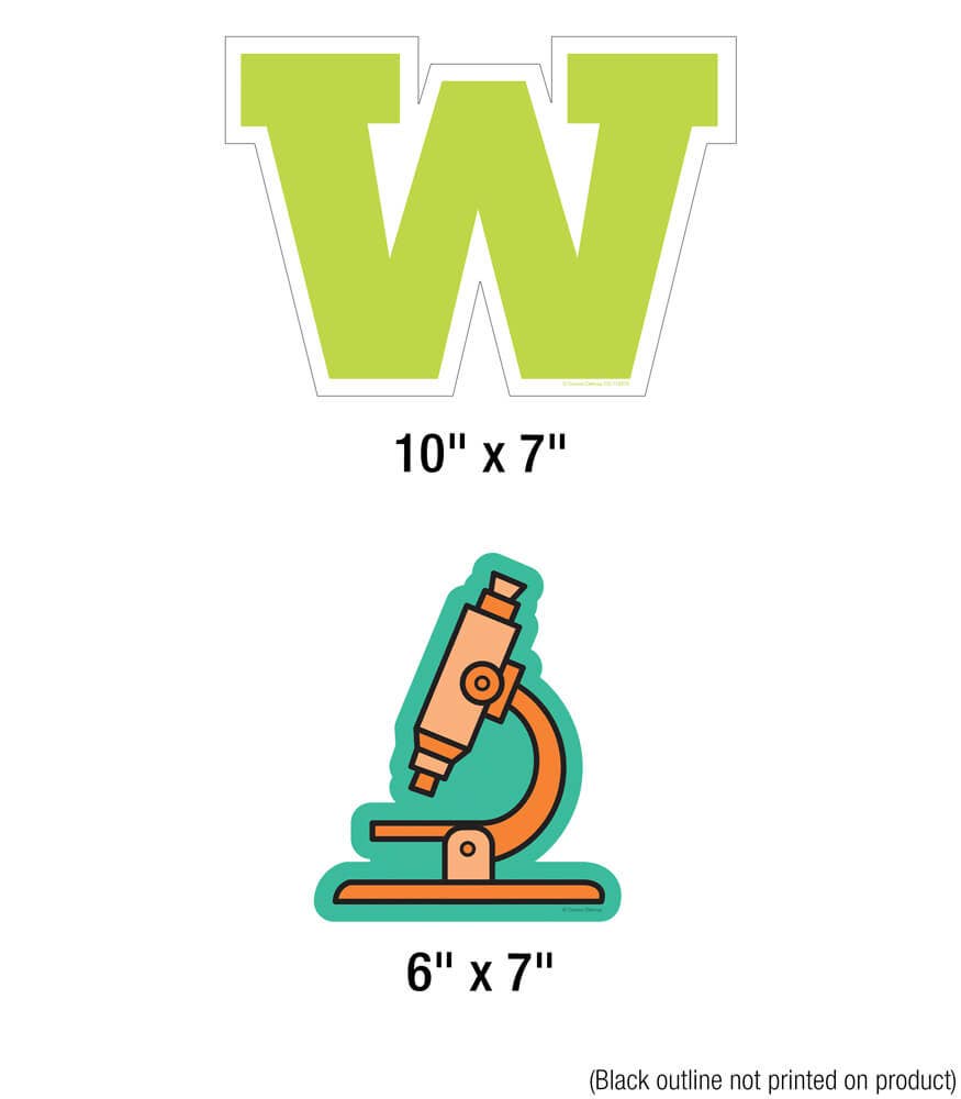 Wall Signs for Core Subjects Bulletin Board Set