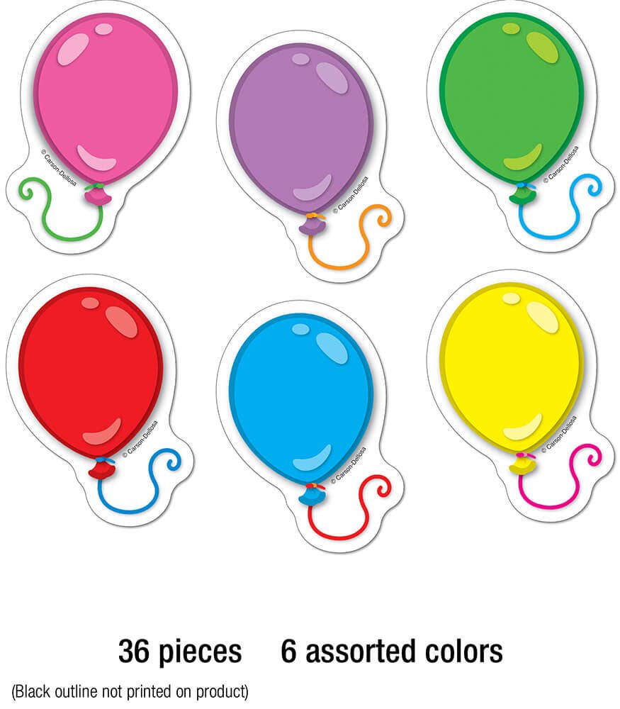 Balloons Mini Cutouts
