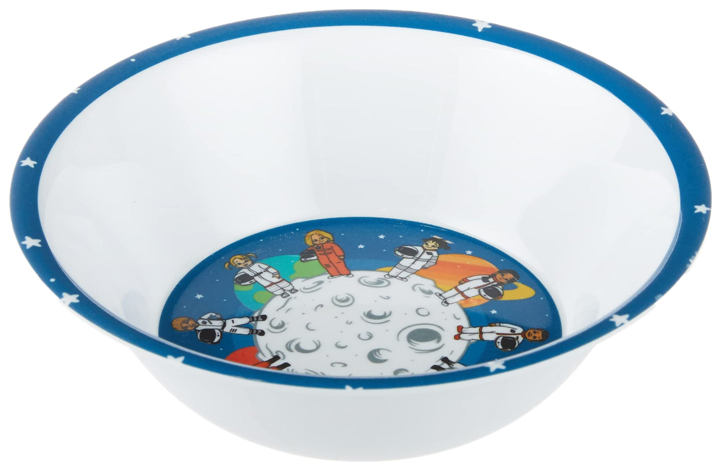 3-piece Melamine Space Theme Mealtime Set