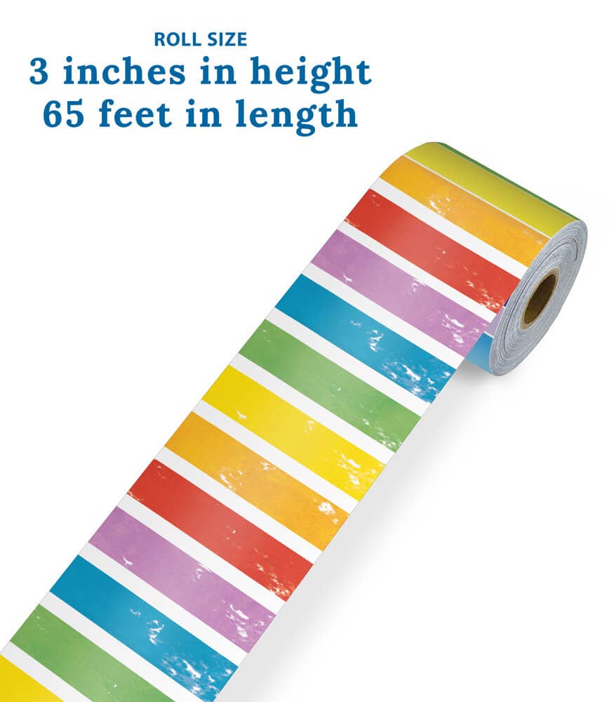 All Are Neighbors Stripes Rolled