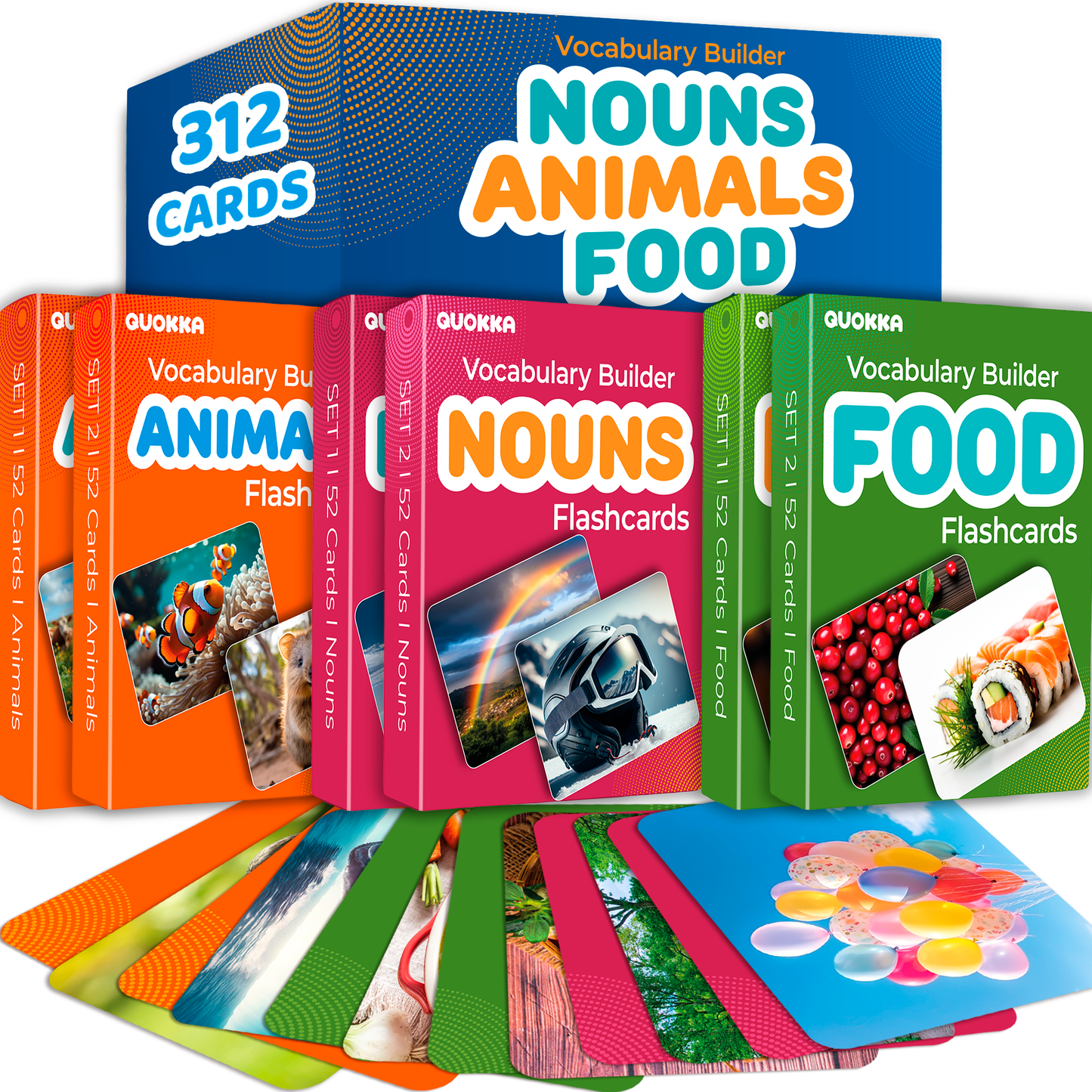 Flash Cards for Vocabulary Building | 312 cards