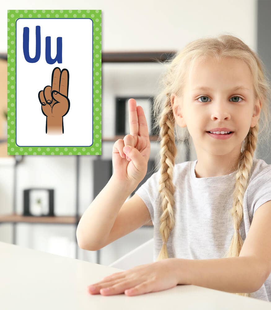 Mini Posters: Sign Language Alphabet Poster Set