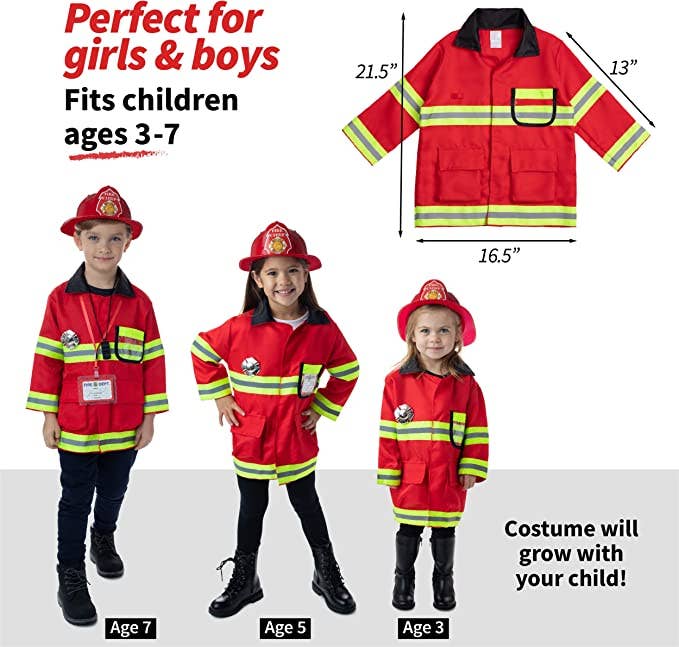 DELUXE FIREMAN COSTUME