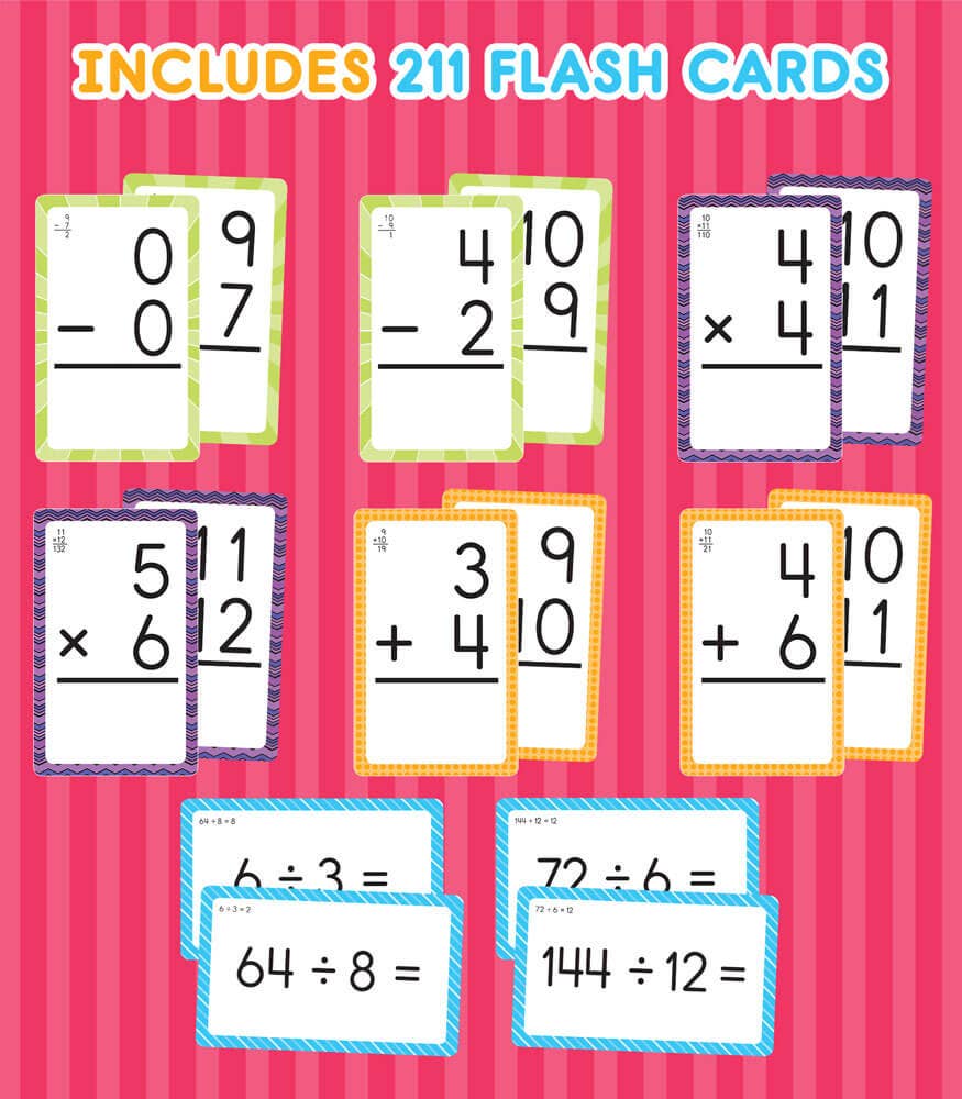 Brighter Child Math Flash Card Set