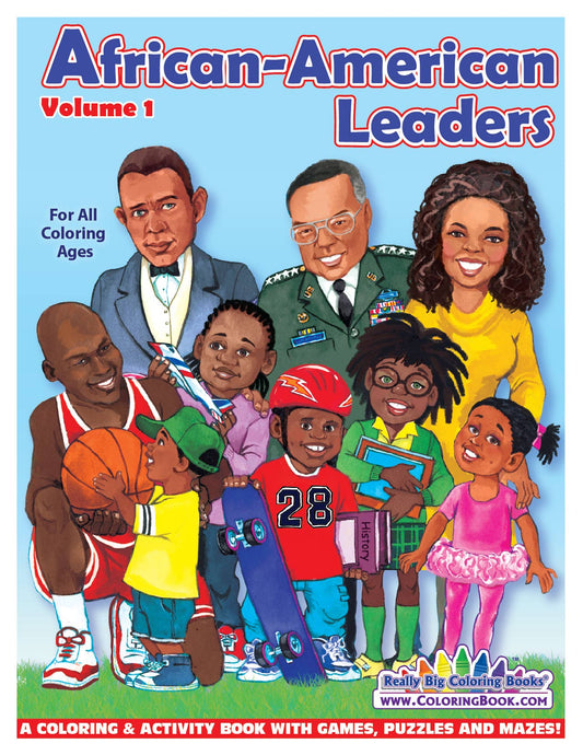 12-pack African American Leaders 8.5"x11"